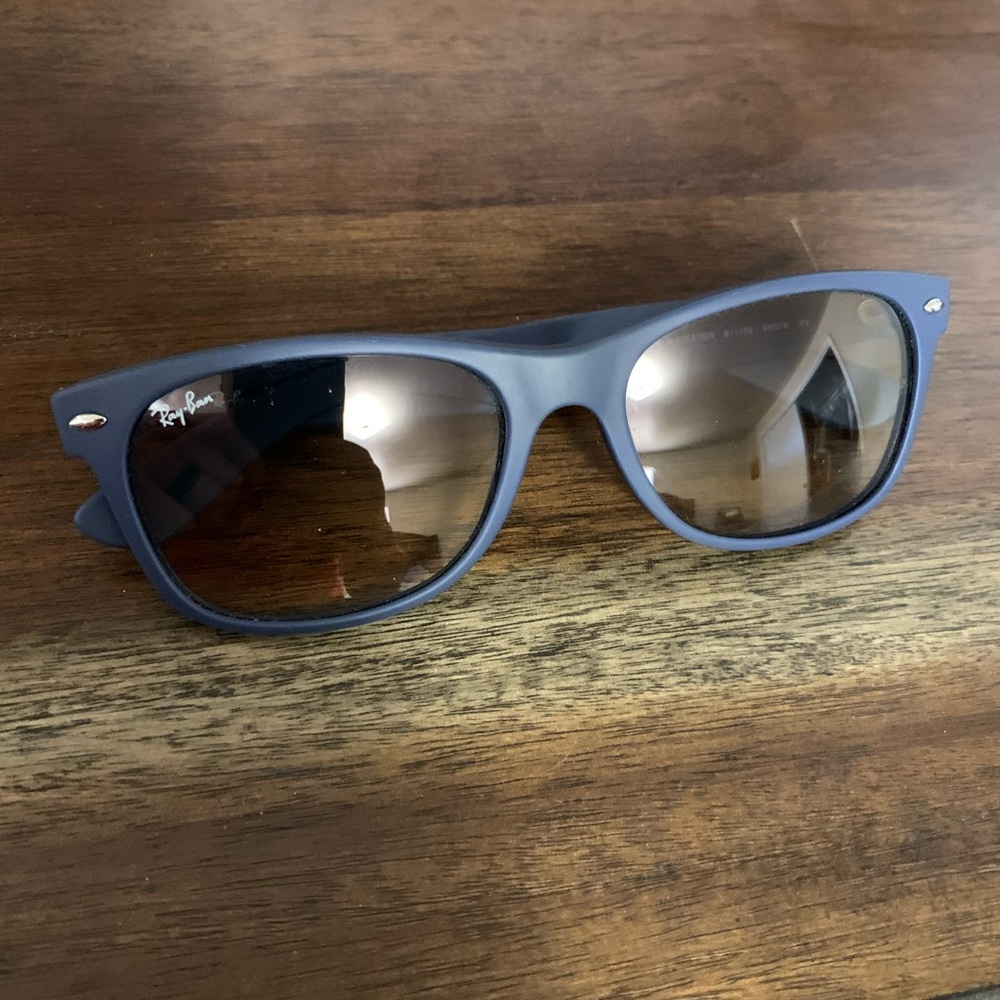 Authentic ray ban rb2132 matte blue